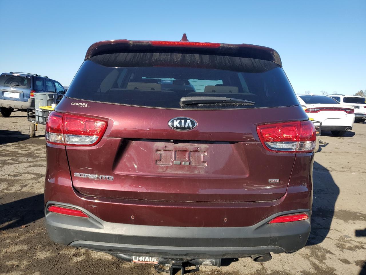 2017 KIA Sorento VIN 5XYPG4A30HG236888 Copart auction photo, minor dent/scratches damage thumbnail 6
