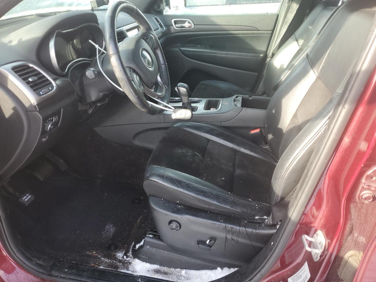 2018 Jeep Grand Cherokee VIN 1C4RJFAG1JC172184 Copart auction photo, front end / side damage thumbnail 7