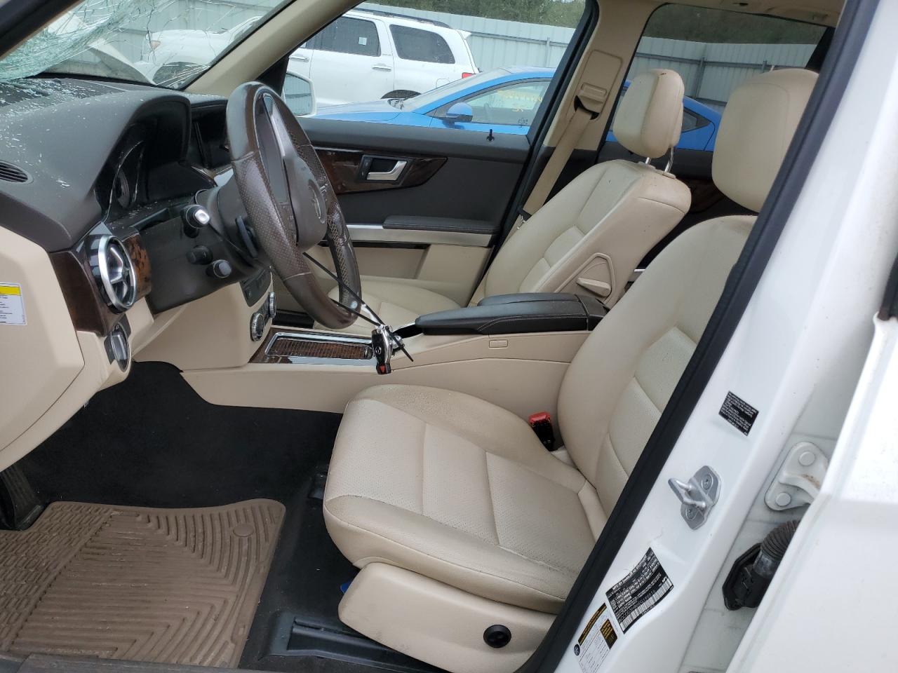 2014 Mercedes-Benz GLK-klasse VIN WDCGG5HB6EG195916 Copart auction photo, all over damage thumbnail 7