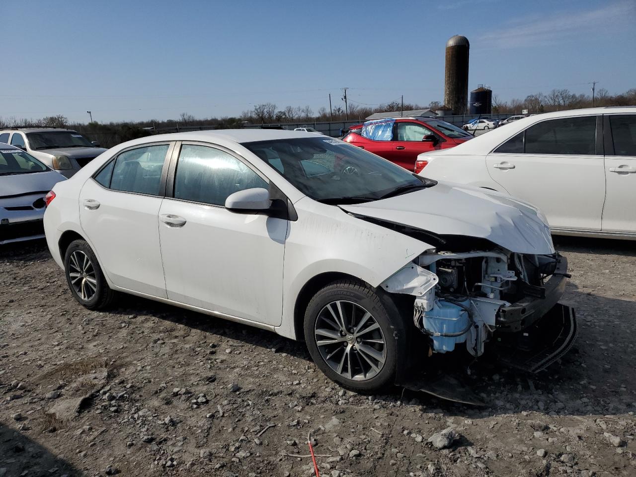 2017 Toyota Corolla VIN 2T1BURHE2HC812838 Copart auction photo, front end damage thumbnail 4