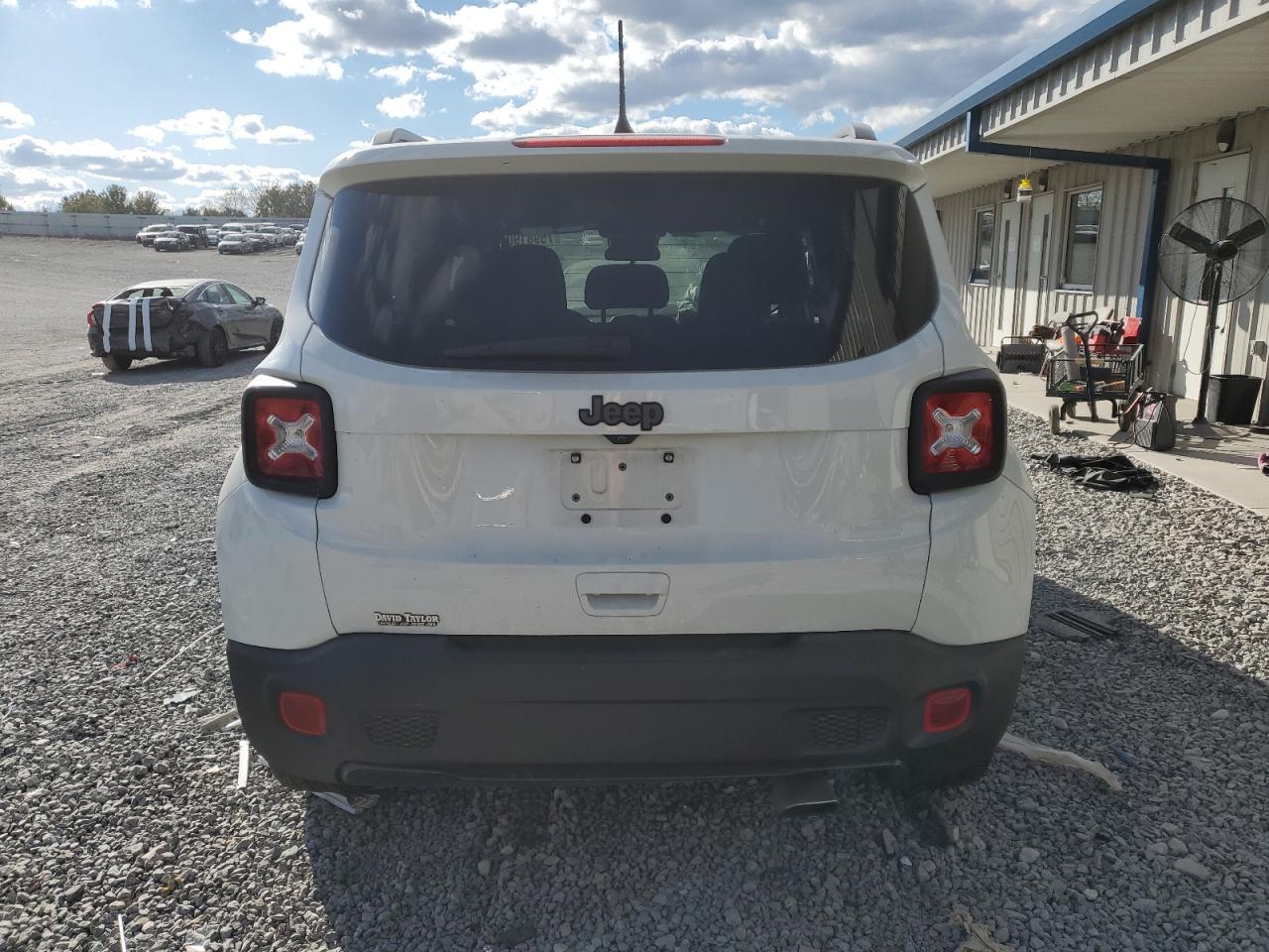 2021 Jeep Renegade VIN ZACNJCBB6MPM51448 Copart auction photo, front end / side damage thumbnail 6