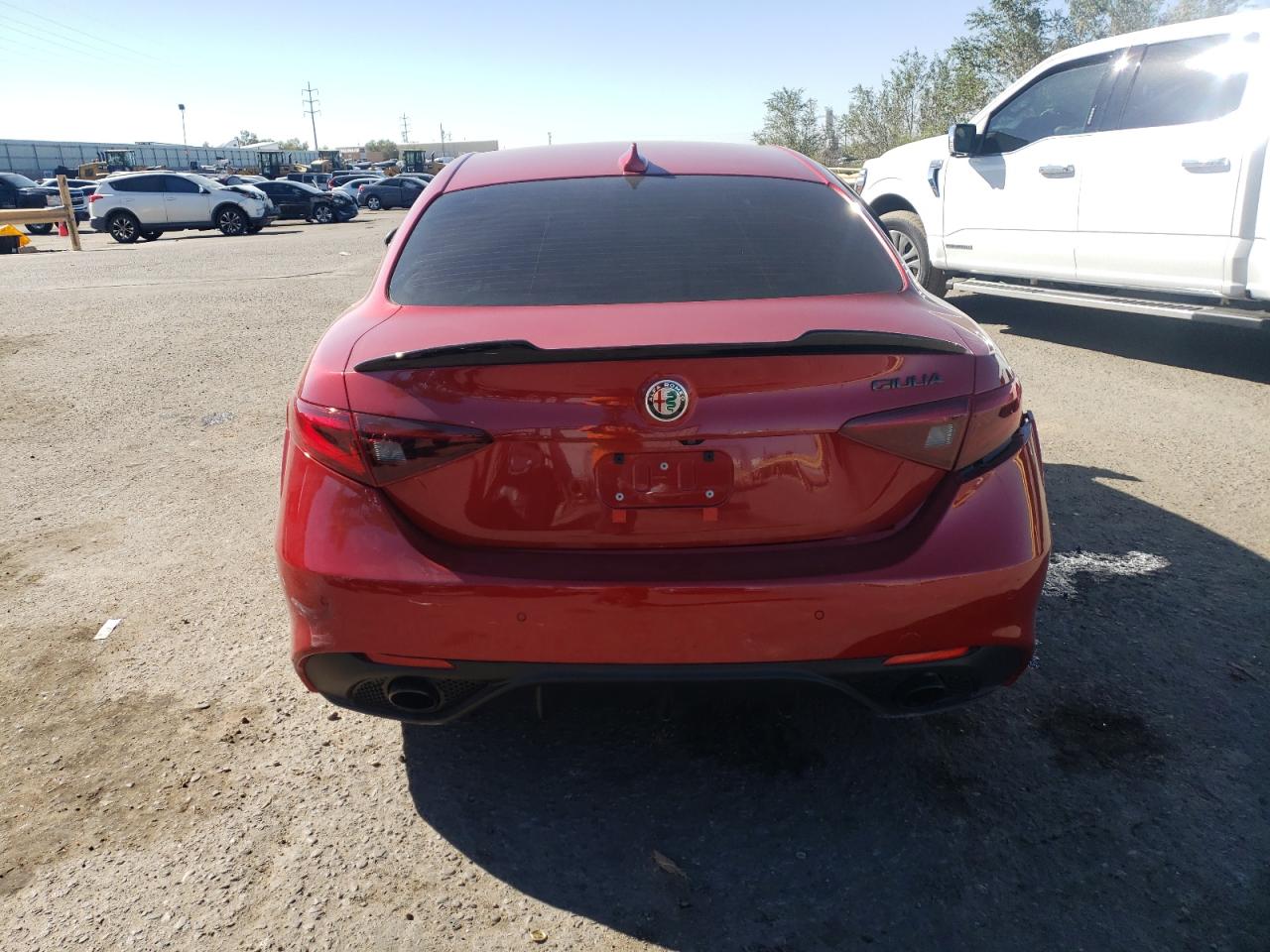 2019 Alfa Romeo Giulia VIN ZARFAMBN0K7606082 Copart auction photo, side / undercarriage damage thumbnail 6