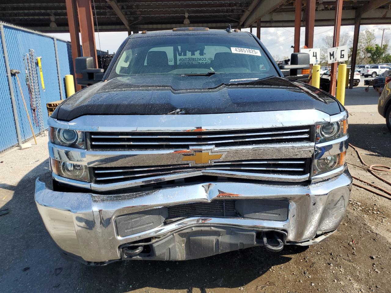 2018 Chevrolet Silverado VIN 1GC2KUEG9JZ212800 Copart auction photo, front end damage thumbnail 5