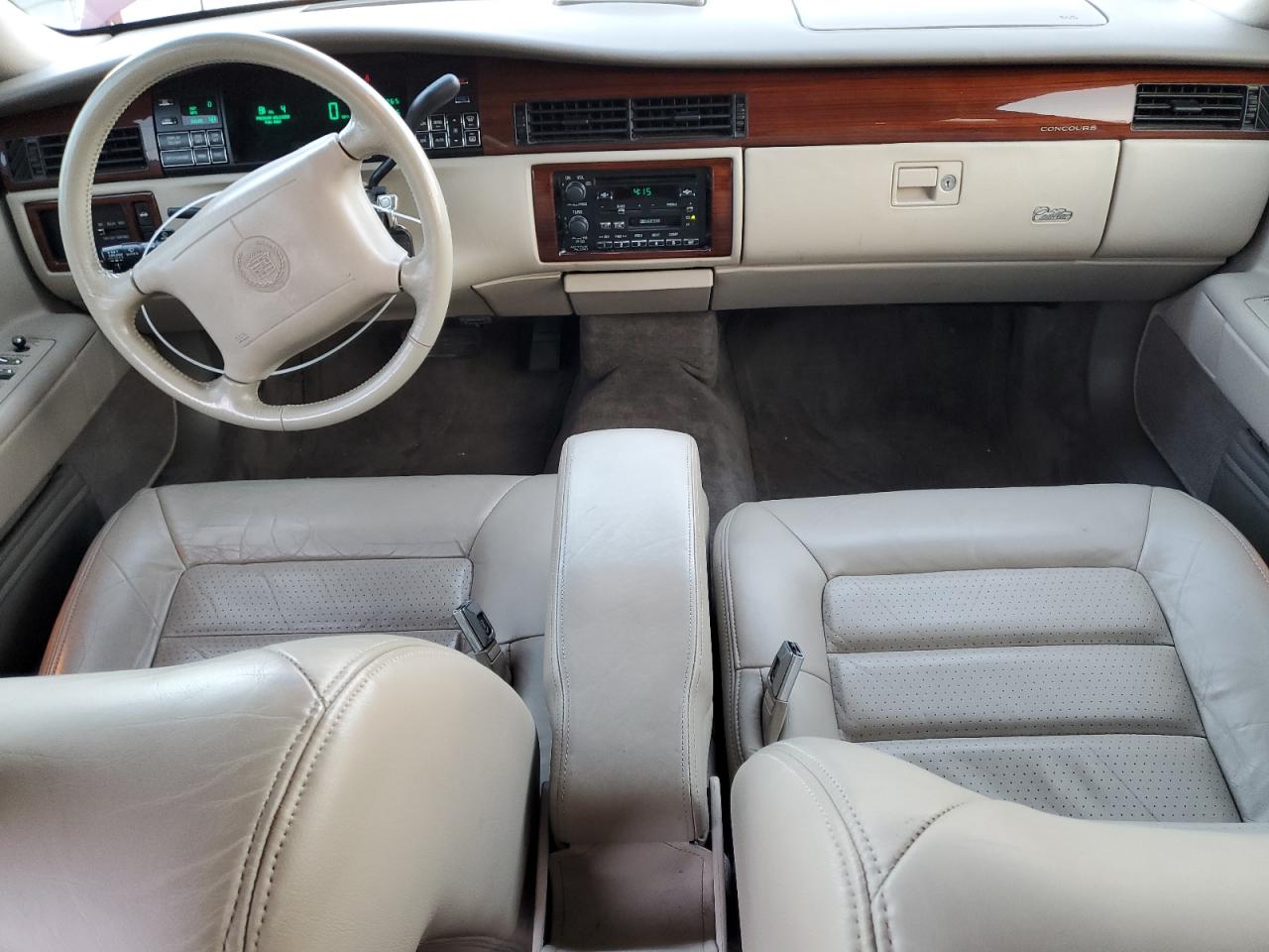 1994 Cadillac De Ville VIN 1G6KF52Y6RU201076 Copart auction photo, rear end / side damage thumbnail 8