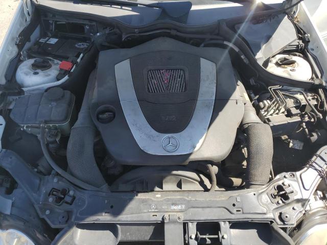 2007 Mercedes-Benz CLK-klasse VIN WDBTJ56H77F216180 Copart auction photo, vandalism damage thumbnail 11