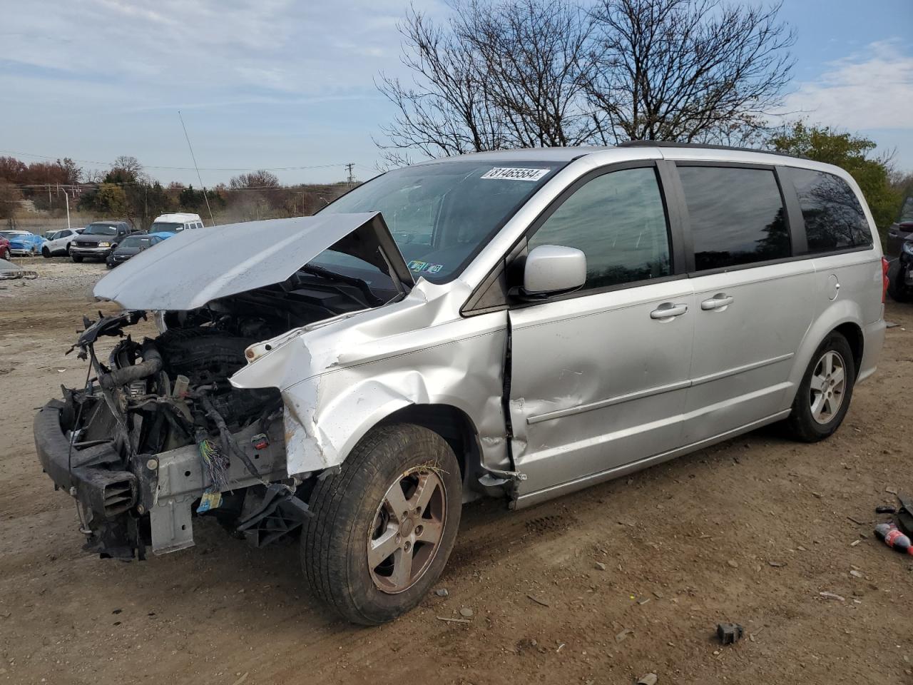 2012 Dodge Caravan VIN 2C4RDGCG9CR160322