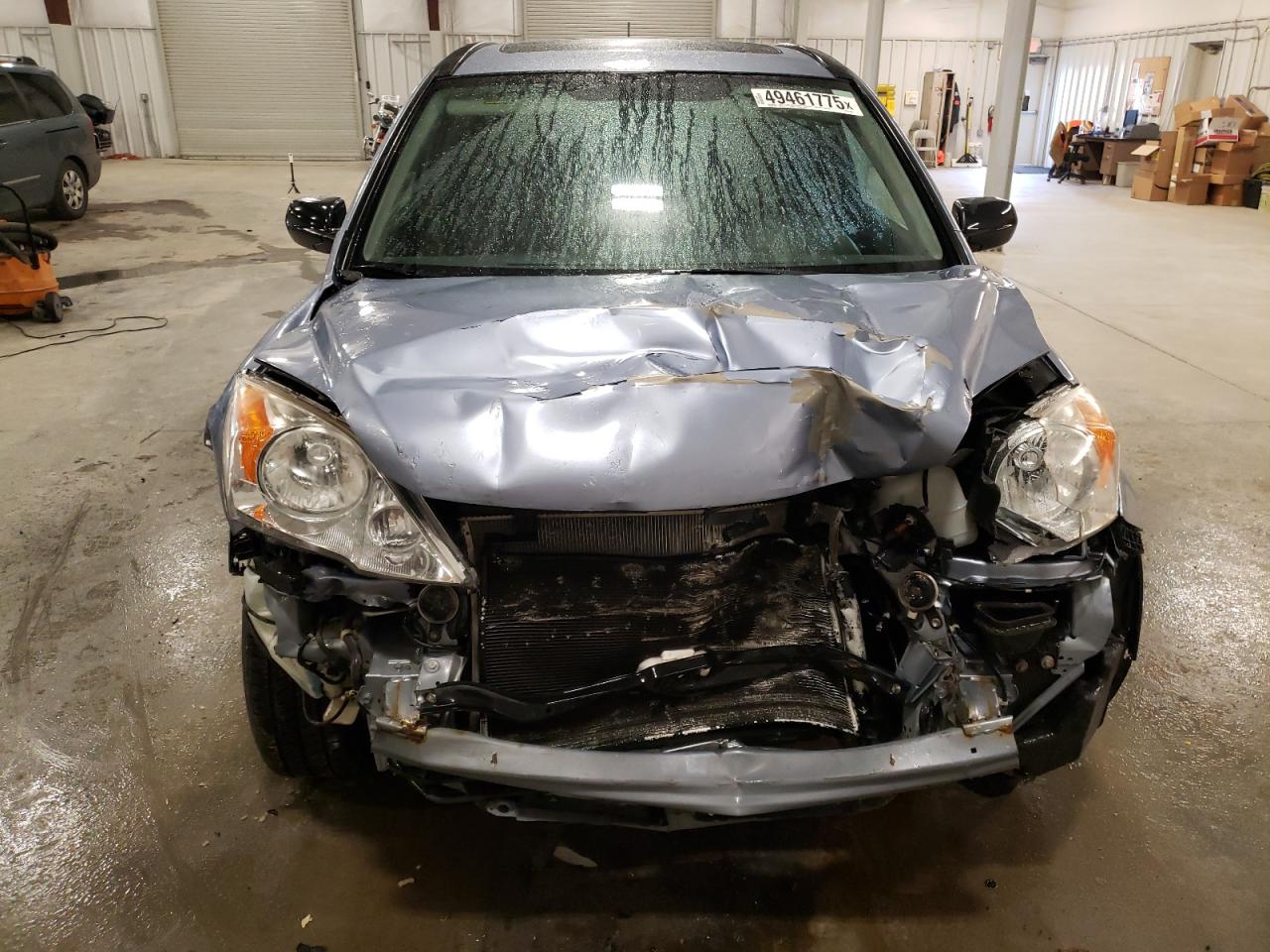 2010 Honda CR-V VIN JHLRE4H52AC015294 Copart auction photo, front end / side damage thumbnail 5