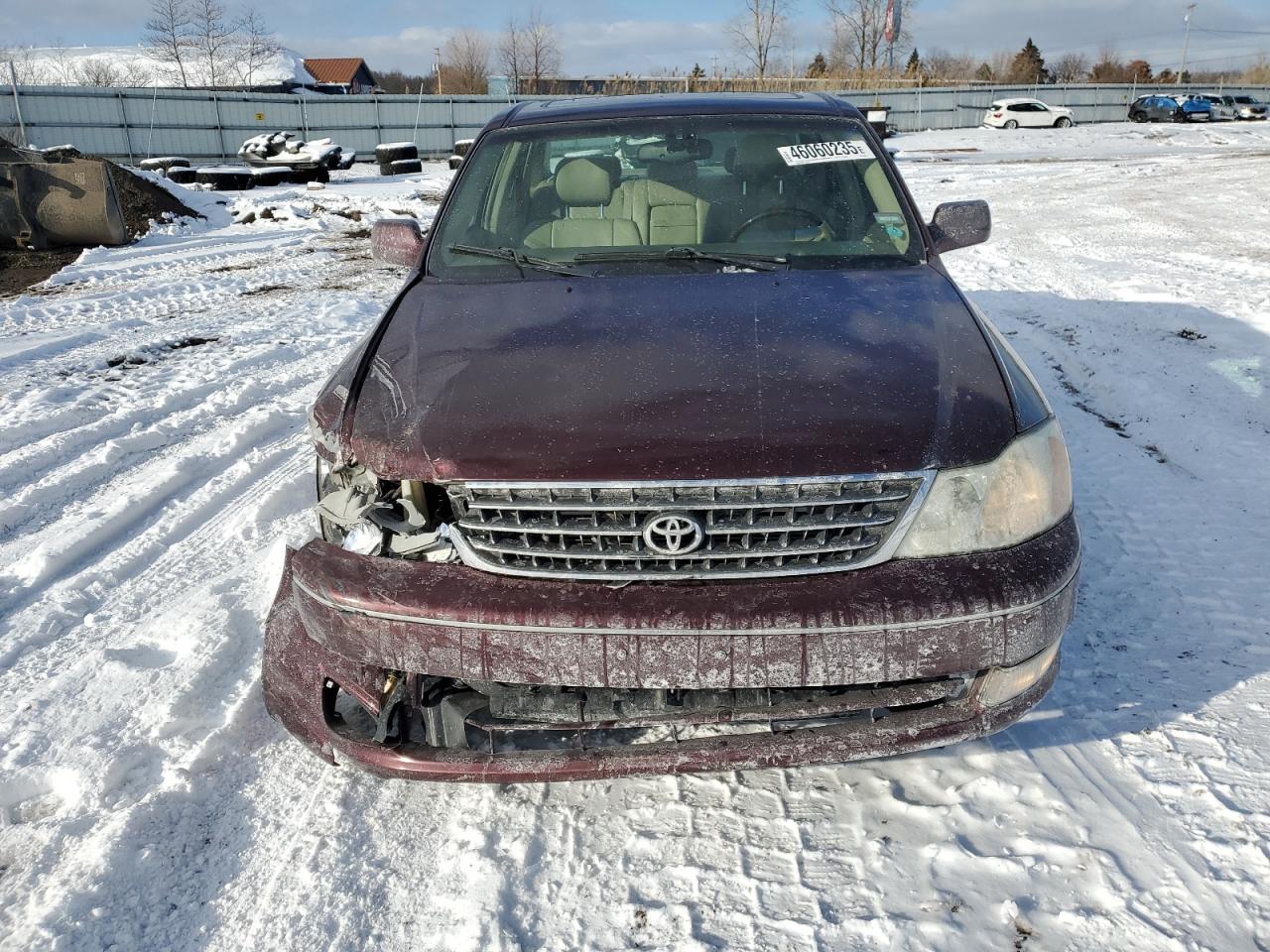 2003 Toyota Avalon VIN 4T1BF28B53U298045 Copart auction photo, front end damage thumbnail 5