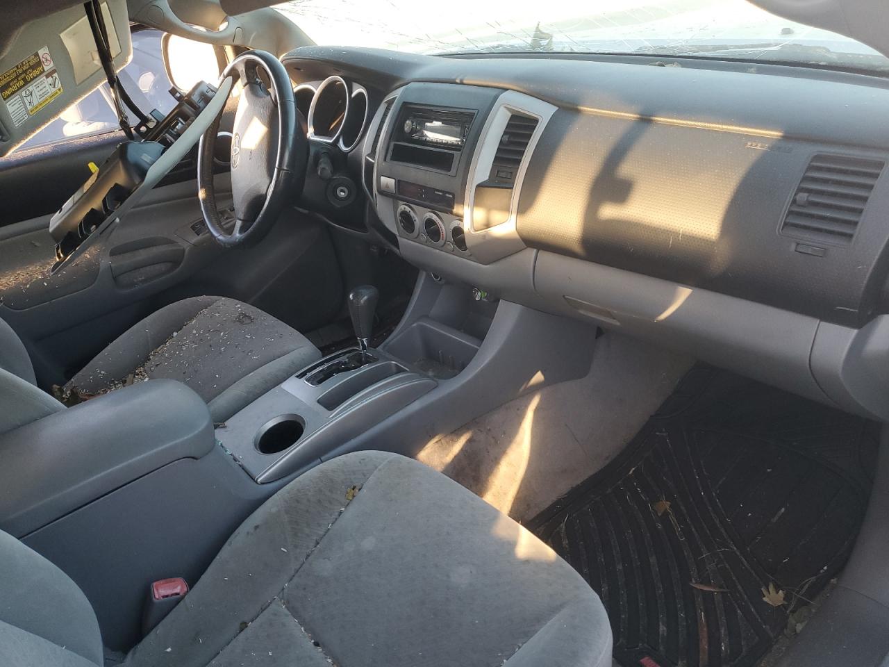 2008 Toyota Tacoma VIN 3TMJU62N68M070115 Copart auction photo, water/flood damage thumbnail 8