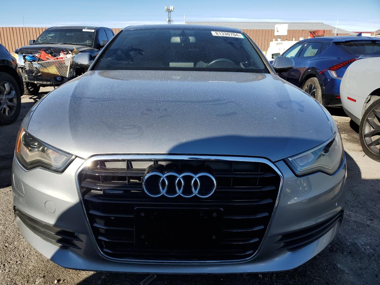 2014 Audi A6 VIN WAUGFAFC6EN054592 Copart auction photo, rear end / minor dent/scratches damage thumbnail 5