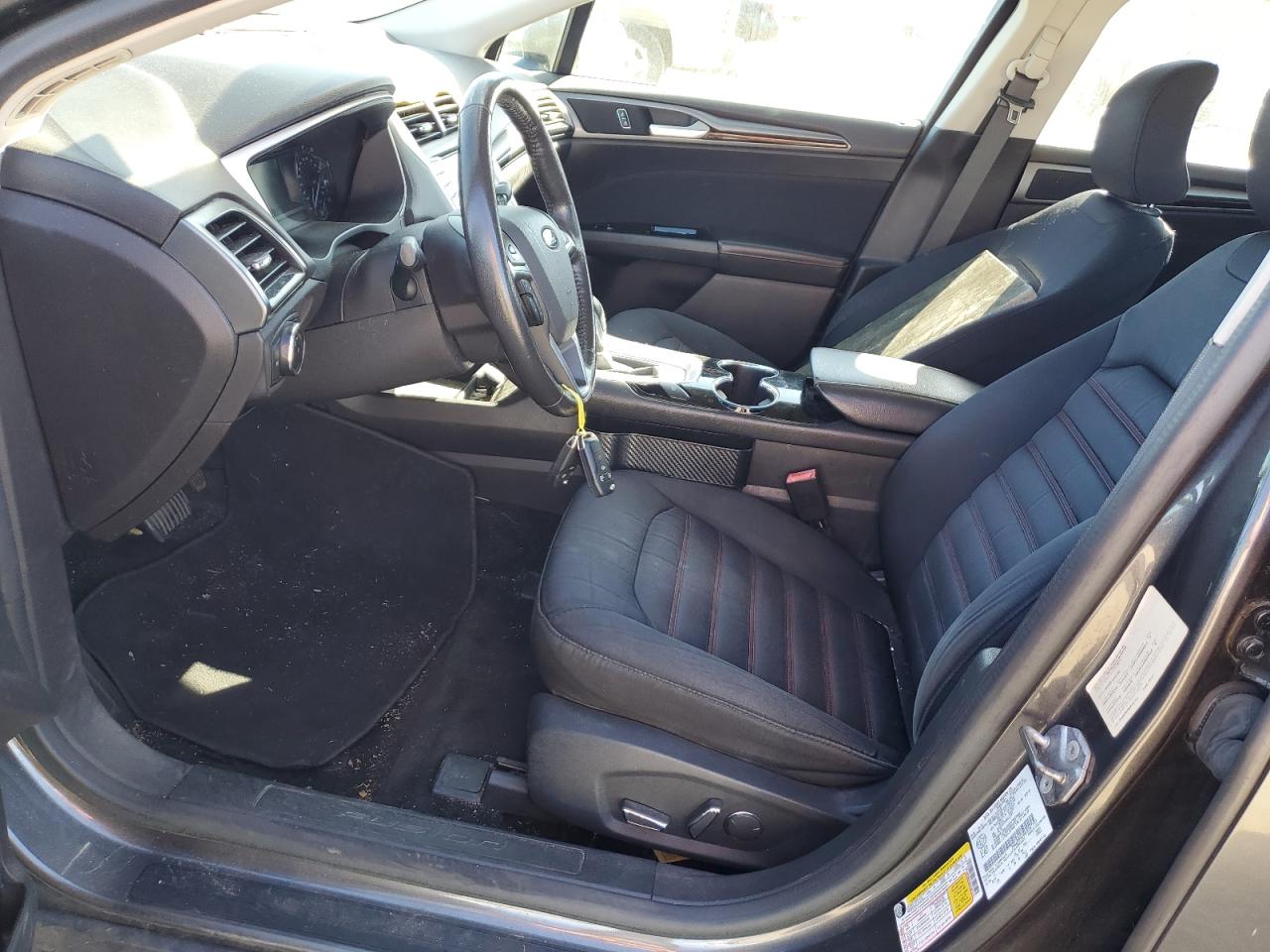 2016 Ford Fusion VIN 3FA6P0H70GR167191 Copart auction photo, rear end / front end damage thumbnail 7