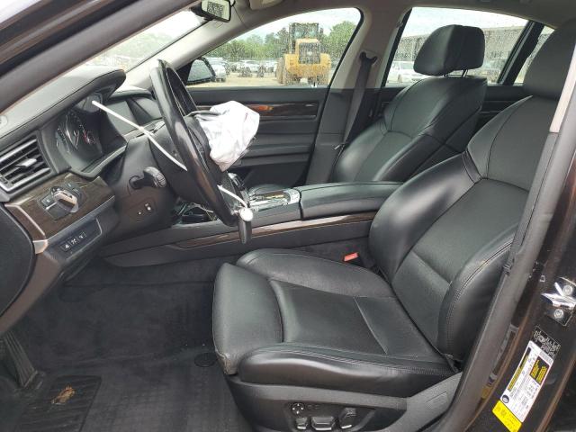 2009 BMW 7er VIN WBAKA83559CY33877 Copart auction photo, front end / side damage thumbnail 7