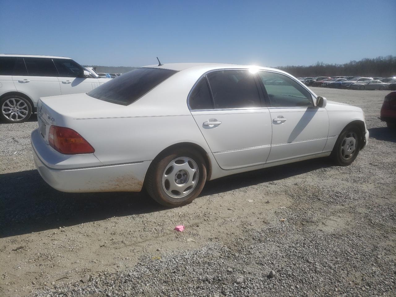 2001 Lexus LS VIN JTHBN30F210010321 Copart auction photo, front end / minor dent/scratches damage thumbnail 3