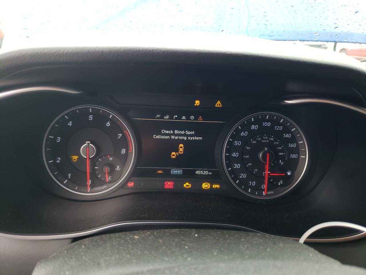 2019 Genesis G70 VIN KMTG44LA0KU022849 Copart auction photo, front end / side damage thumbnail 9