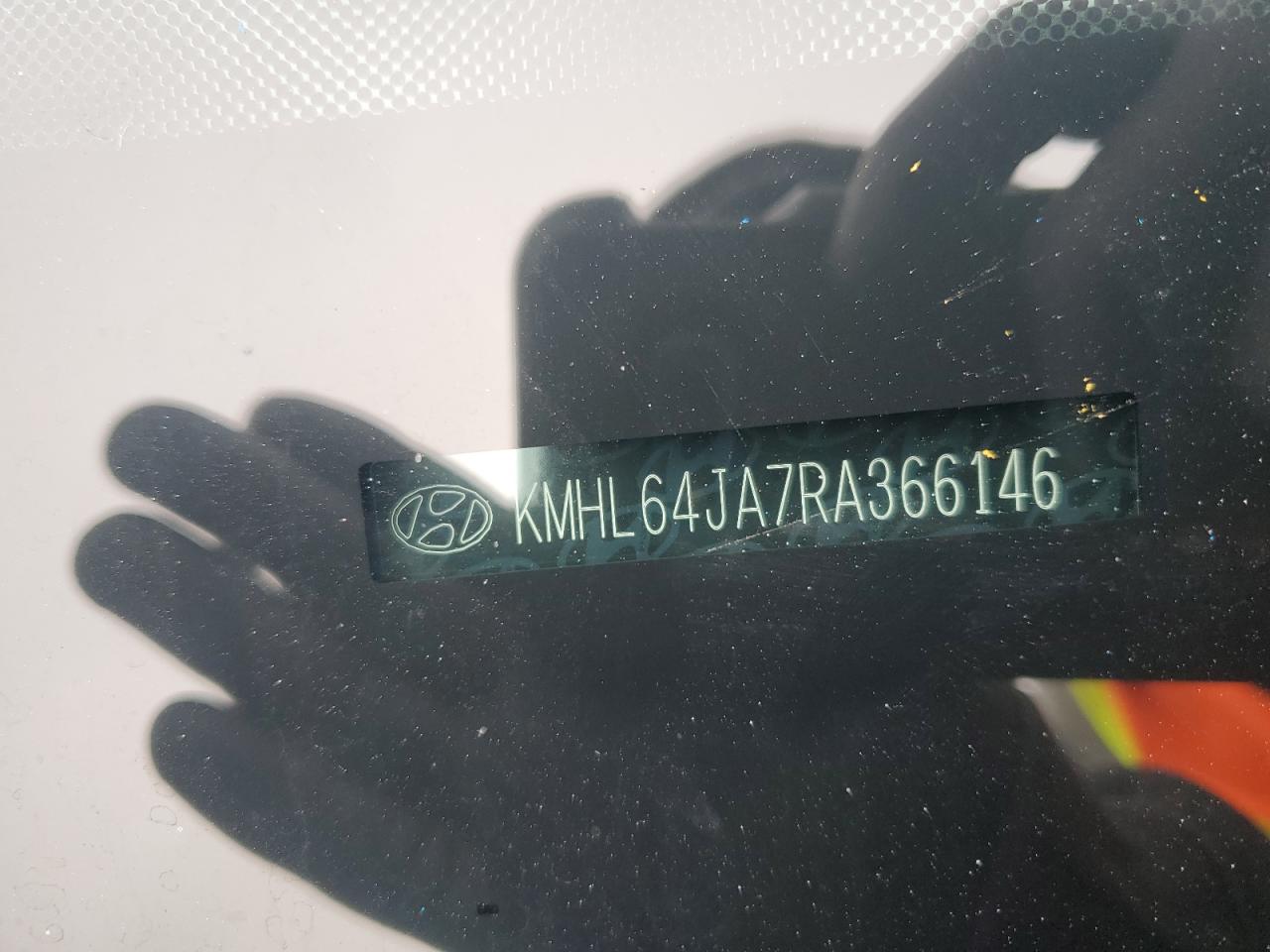 2024 Hyundai Sonata VIN KMHL64JA7RA366146 Copart auction photo, side / rear end damage thumbnail 12