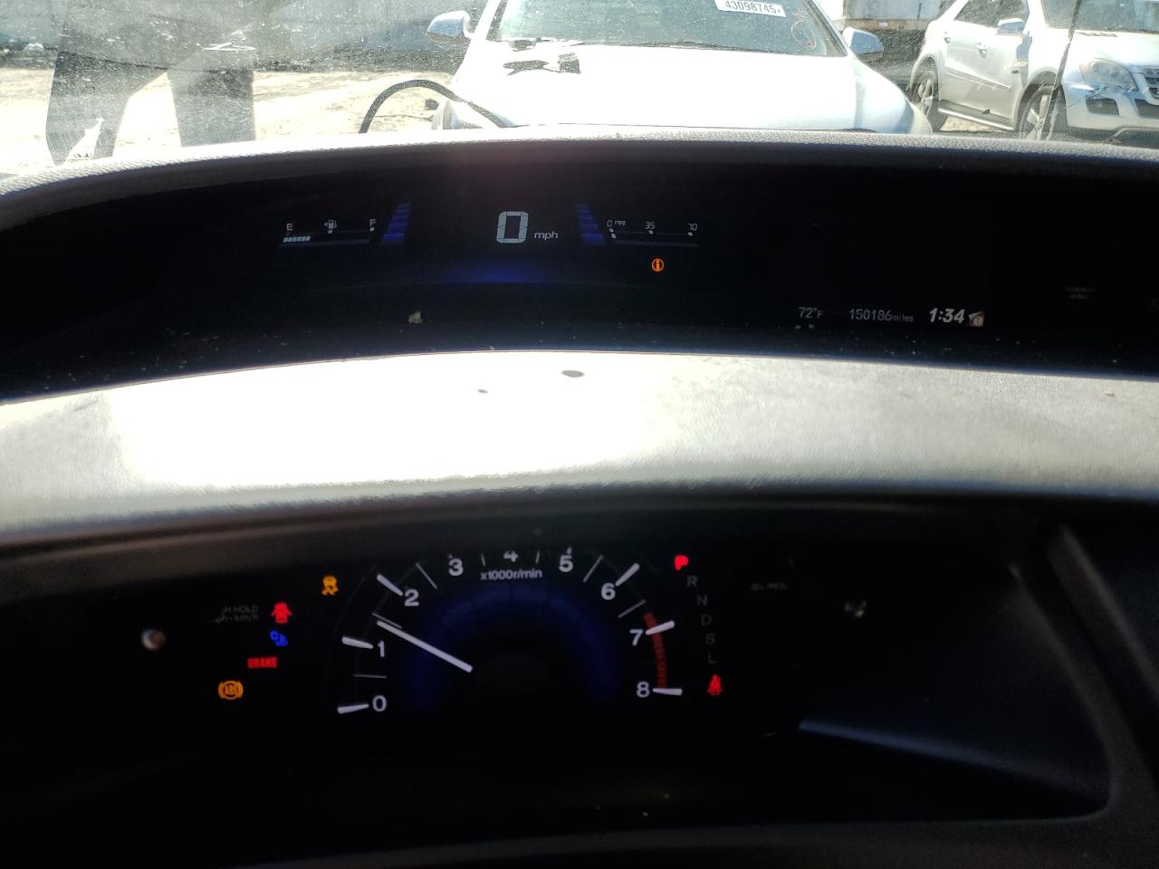 2015 Honda Civic VIN 19XFB2F57FE061252 Copart auction photo, rear end / side damage thumbnail 9