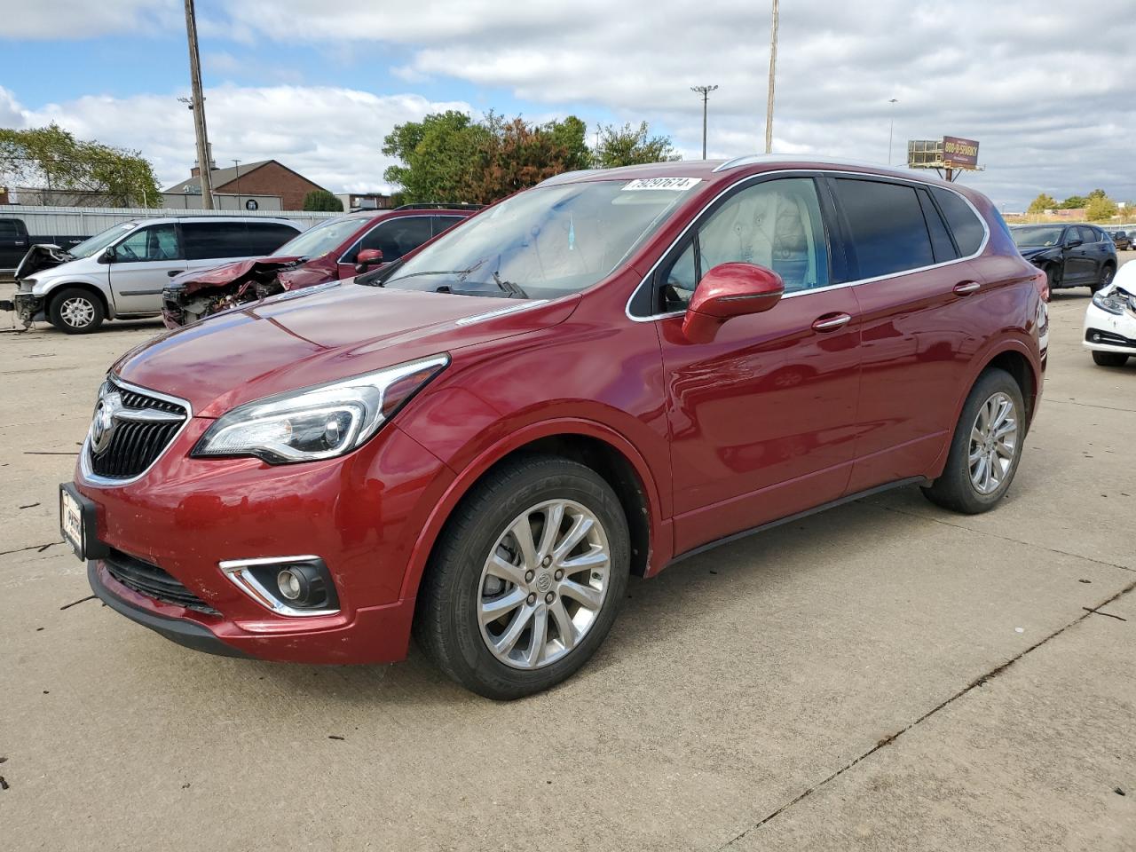 2020 Buick Envision VIN LRBFXCSA2LD155447