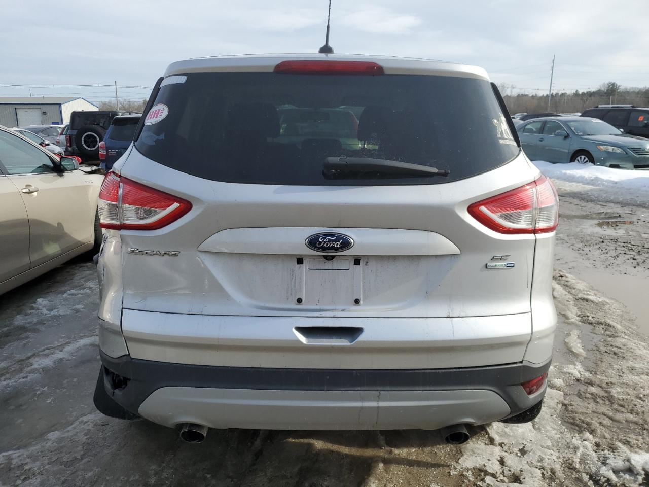 2014 Ford Escape VIN 1FMCU9GX6EUA88119 Copart auction photo, rear end / side damage thumbnail 6