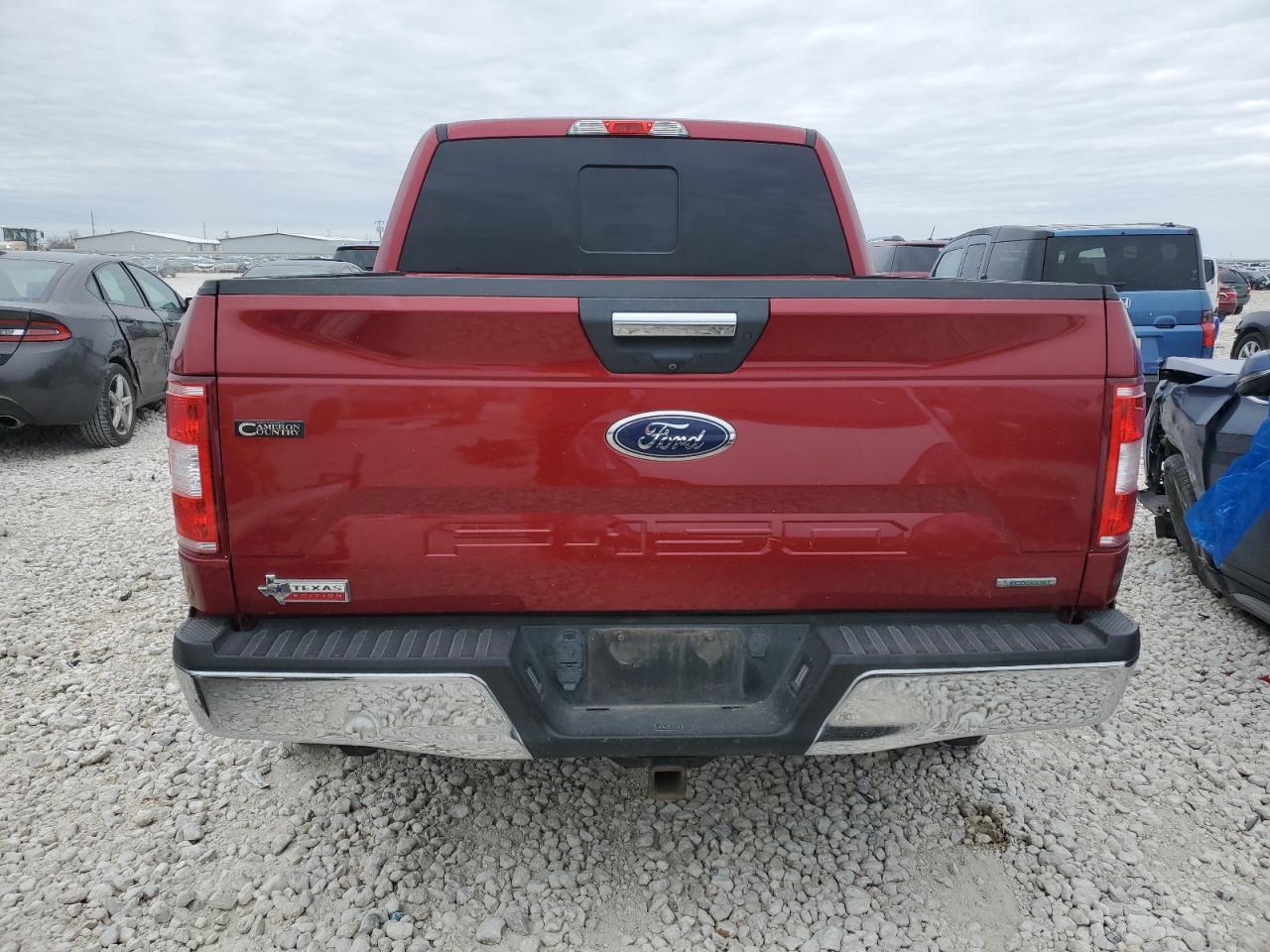 2019 Ford F-150 VIN 1FTEW1EP9KKC84333 Copart auction photo, front end / frame damage damage thumbnail 6