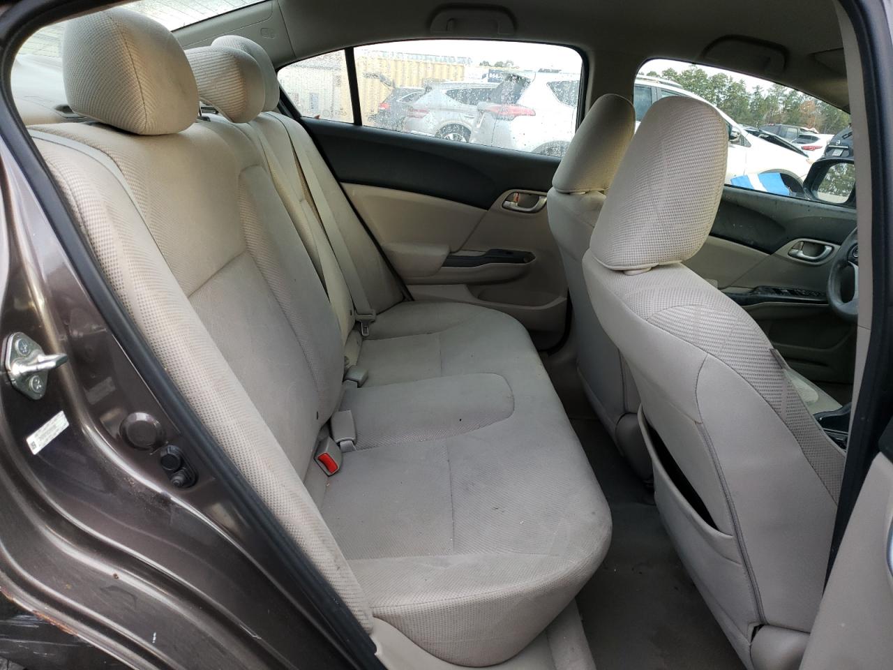 2012 Honda Civic VIN 2HGFB2F55CH561668 Copart auction photo, rear end / minor dent/scratches damage thumbnail 11