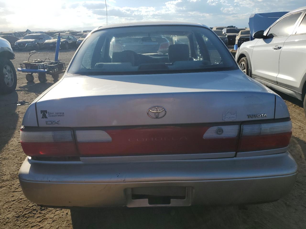 1997 Toyota Corolla VIN 1NXBB02E5VZ576464 Copart auction photo, front end damage thumbnail 6