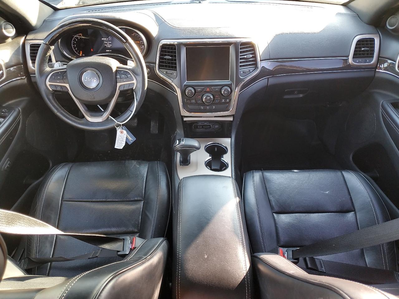 2015 Jeep Grand Cherokee VIN 1C4RJFCG3FC130572 Copart auction photo, front end / side damage thumbnail 8
