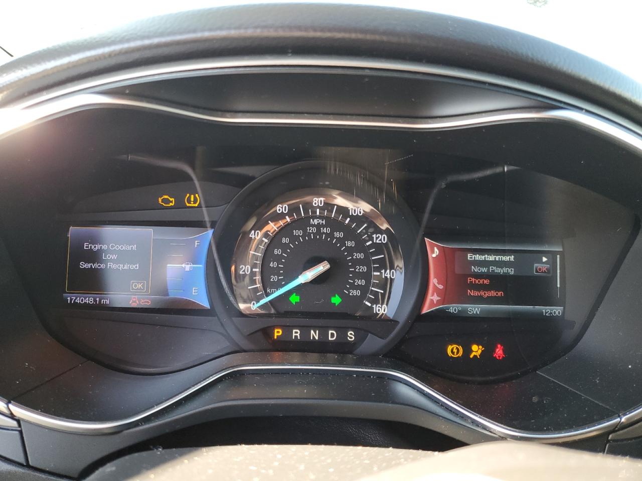 2013 Ford Fusion VIN 3FA6P0HR7DR375162 Copart auction photo, front end damage thumbnail 9