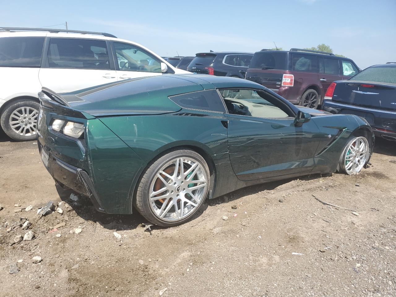 2014 Chevrolet S-10 Pickup VIN 1G1YB2D71E5112468 Copart auction photo, vandalism / side damage thumbnail 3