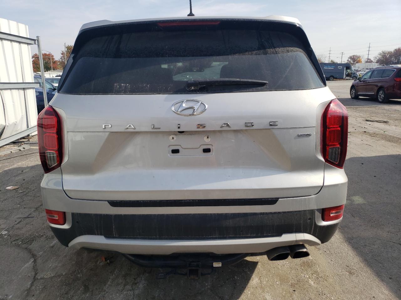 2022 Hyundai Palisade VIN KM8R3DHE1NU375073 Copart auction photo, all over damage thumbnail 6