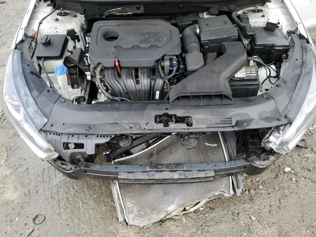 2018 Hyundai Sonata VIN 5NPE34AF8JH683710 Copart auction photo, all over / undercarriage damage thumbnail 11
