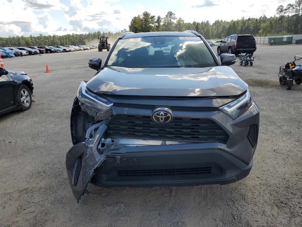 2022 Toyota RAV 4 VIN 2T3W1RFV9NC184017 Copart auction photo, rear end damage thumbnail 5