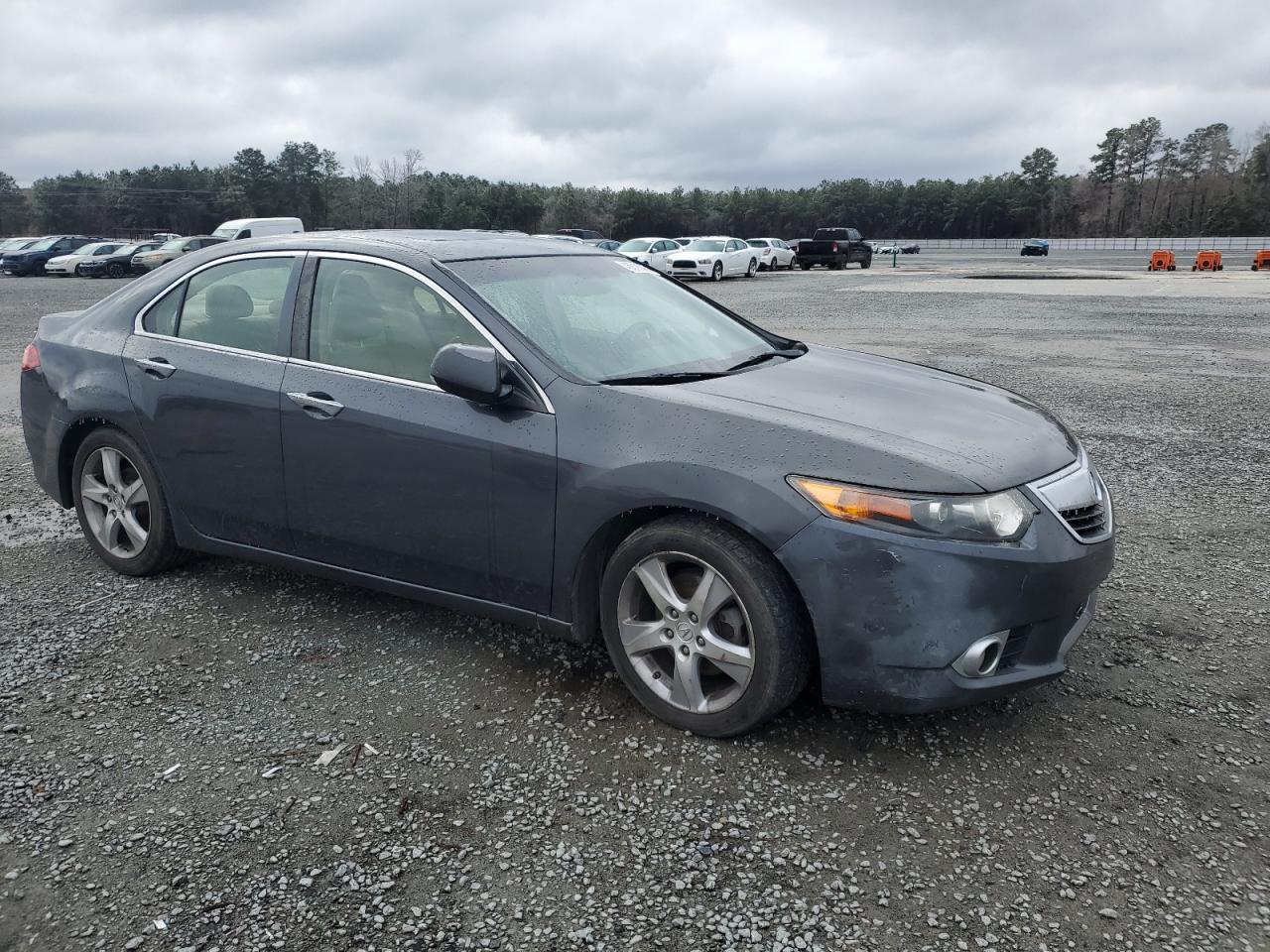 2012 Acura TSX VIN JH4CU2F61CC023992 Copart auction photo, water/flood damage thumbnail 4