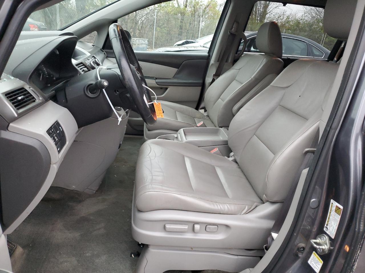 2016 Honda Odyssey VIN 5FNRL5H64GB111943 Copart auction photo, side / rear end damage thumbnail 7