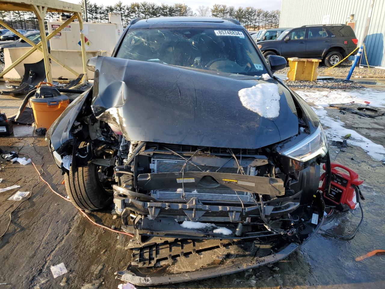 2024 Audi Q3 VIN WA1EECF34R1191336 Copart auction photo, front end / minor dent/scratches damage thumbnail 5