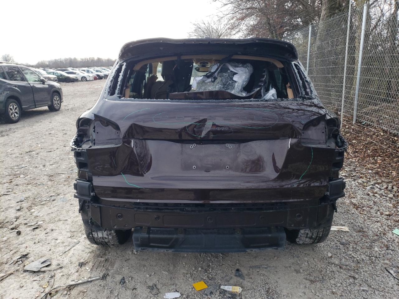 2017 Porsche Cayenne VIN WP1AA2A20HKA82453 Copart auction photo, mechanical / rear end damage thumbnail 6