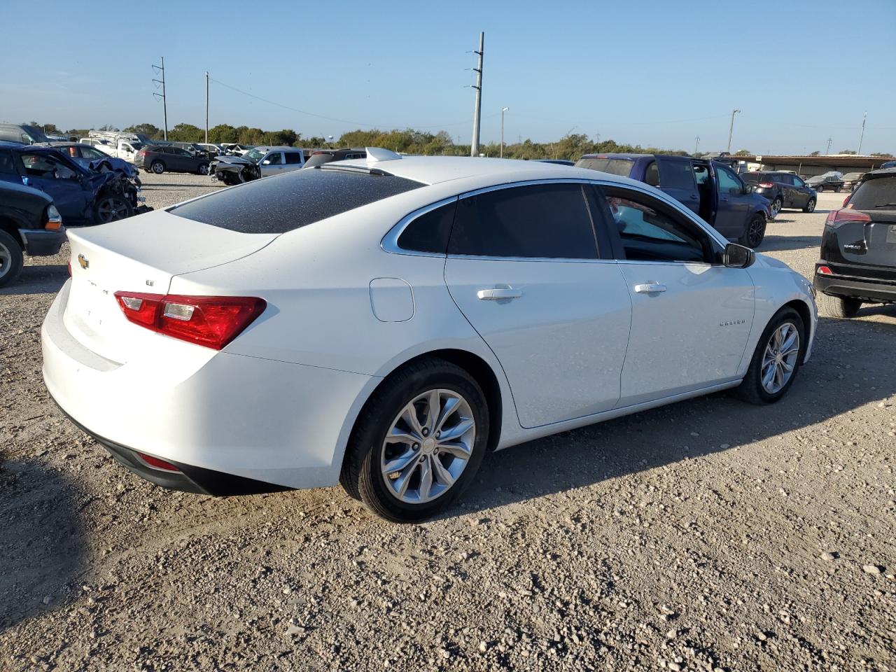 2023 Chevrolet Malibu VIN 1G1ZD5ST9PF247128 Copart auction photo, side damage thumbnail 3