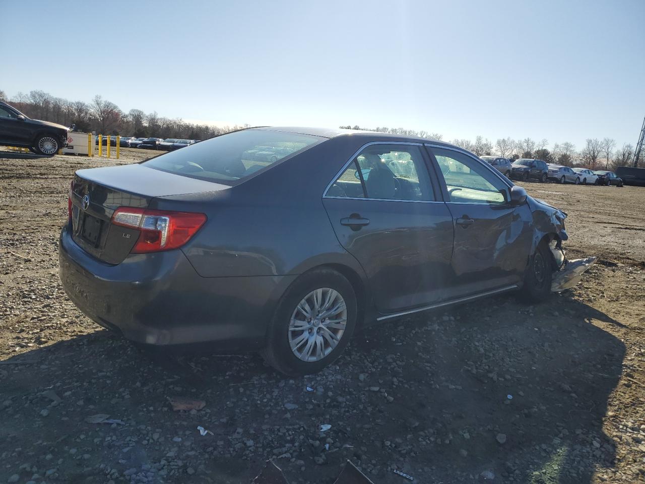 2012 Toyota Camry VIN 4T1BF1FK8CU002738 Copart auction photo, front end / side damage thumbnail 3