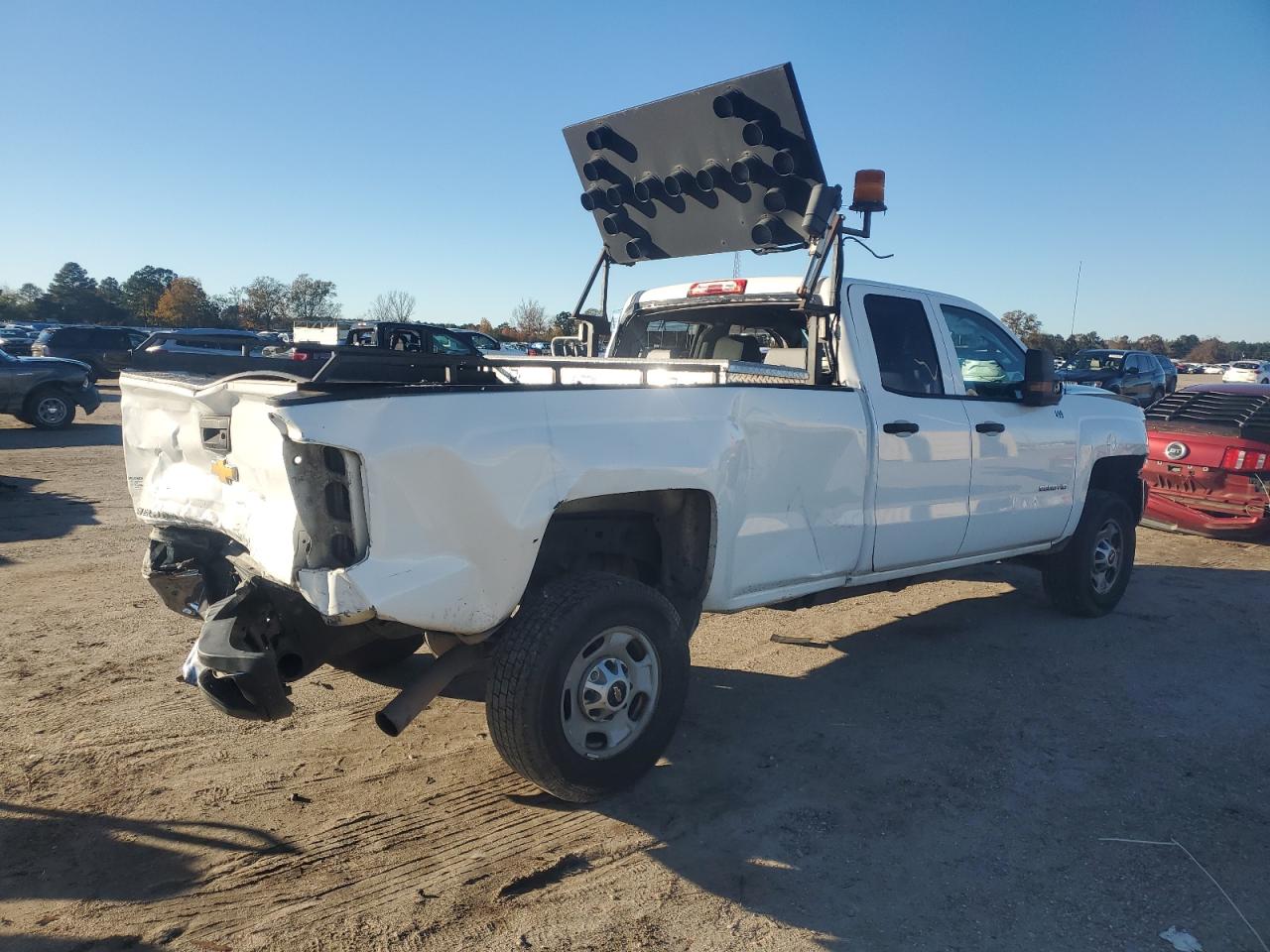 2015 Chevrolet Silverado VIN 1GC2CUEG3FZ557678 Copart auction photo, all over damage thumbnail 4