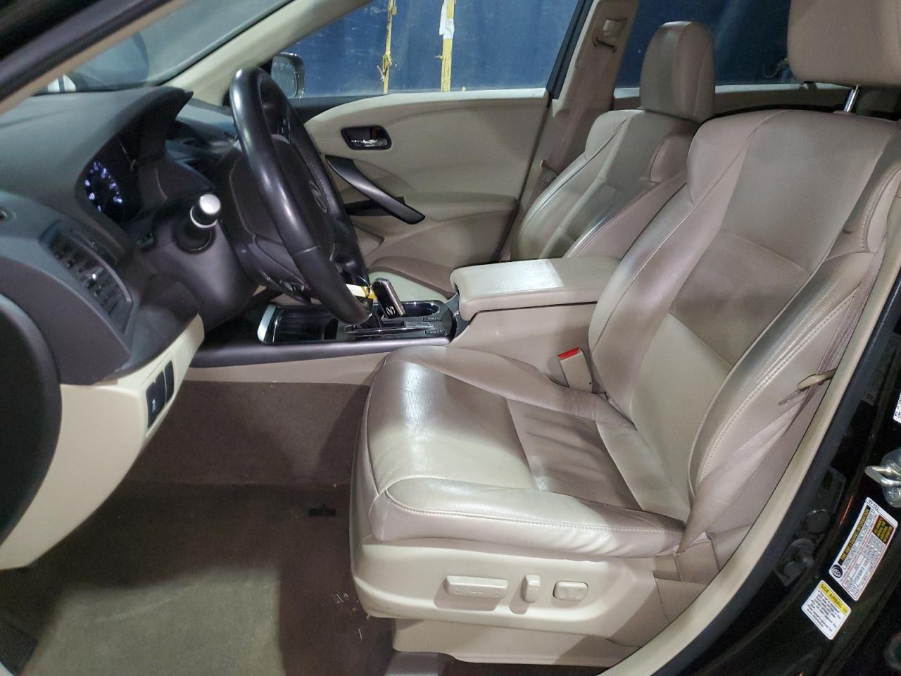 2015 Acura RDX VIN 5J8TB4H3XFL012548 Copart auction photo, rear end / front end damage thumbnail 7