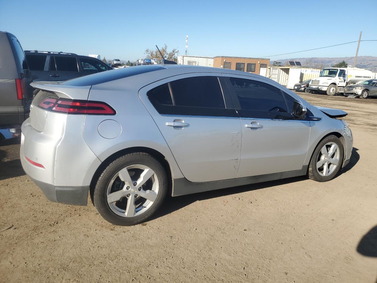 2015 Chevrolet Volt VIN 1G1RD6E4XFU142487 Copart auction photo, front end damage thumbnail 3