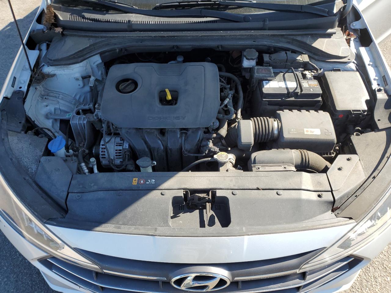 2019 Hyundai Elantra VIN 5NPD74LF9KH444407 Copart auction photo, water/flood / all over damage thumbnail 11