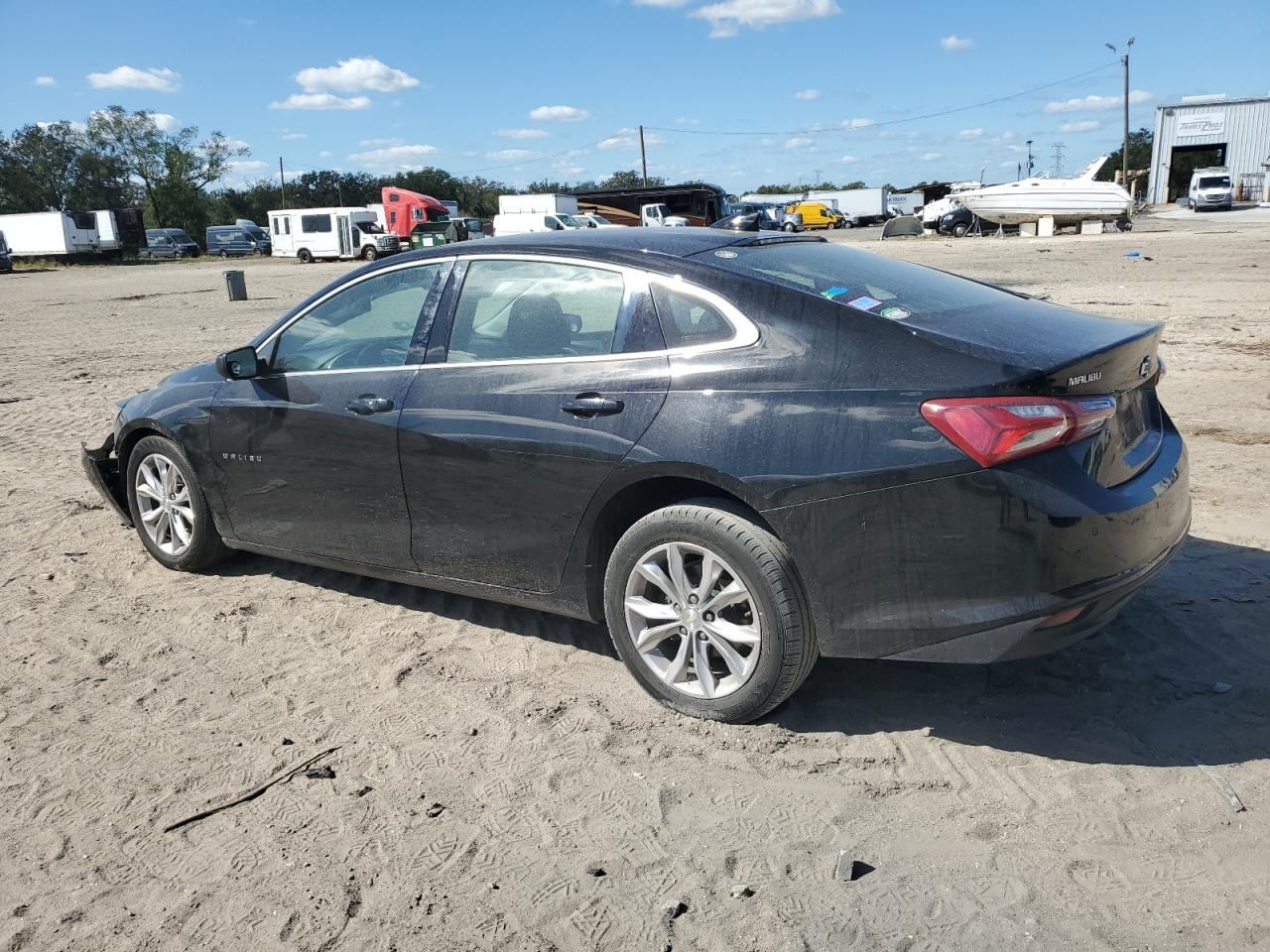 2019 Chevrolet Malibu VIN 1G1ZD5STXKF135334 Copart auction photo, front end / undercarriage damage thumbnail 2