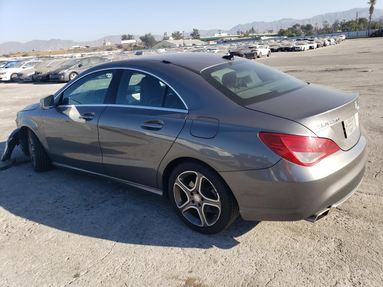 2014 Mercedes-Benz CLA-klasse VIN WDDSJ4EB2EN047750 Copart auction photo, front end damage thumbnail 2