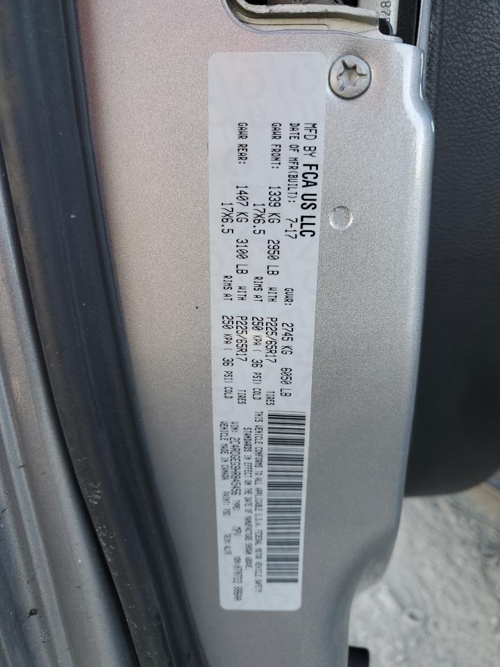 2017 Dodge Caravan VIN 2C4RDGEG9HR845456 Copart auction photo, all over / mechanical damage thumbnail 14