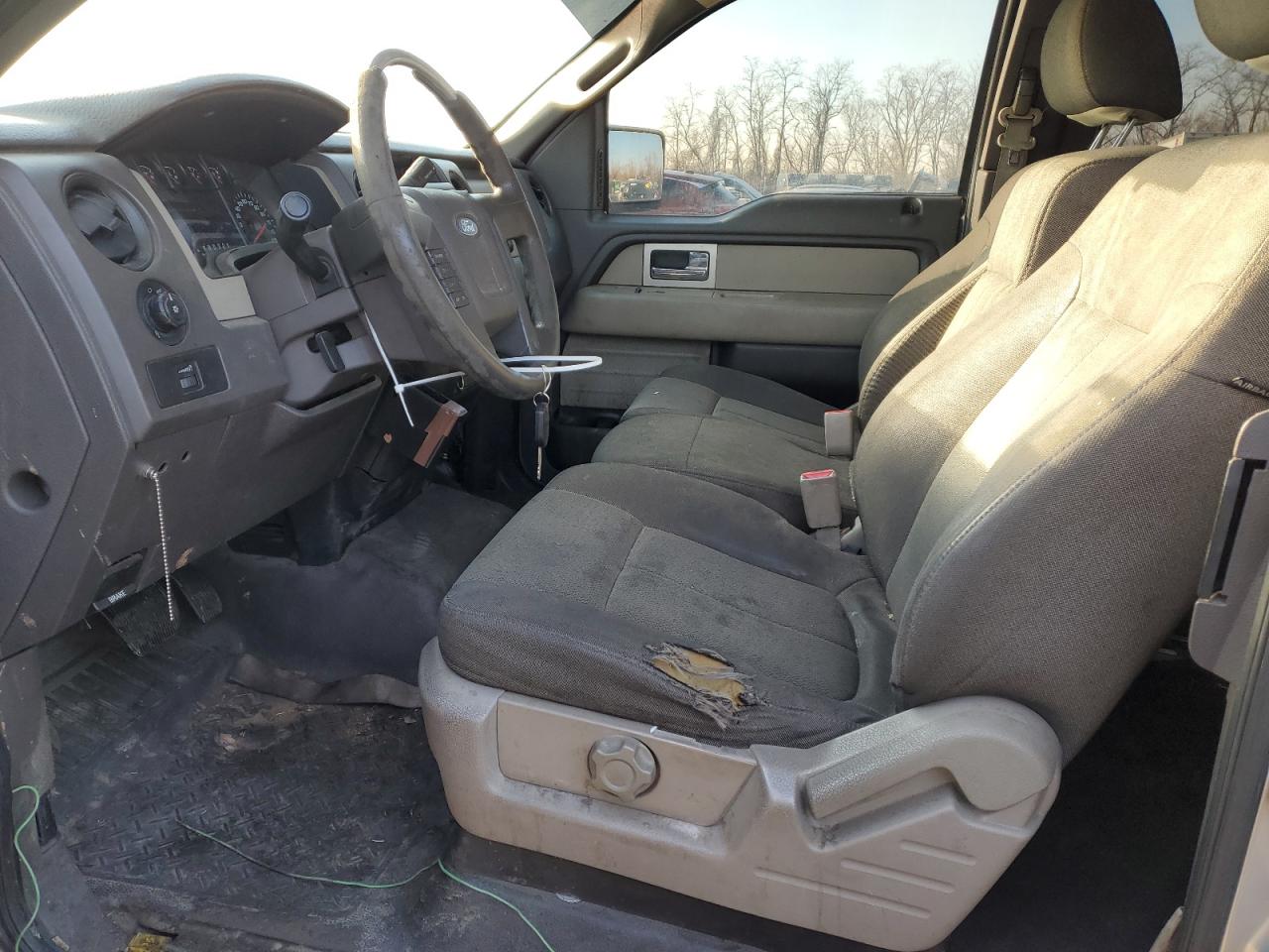 2010 Ford F-150 VIN 1FTEX1E80AFB25021 Copart auction photo, front end damage thumbnail 7