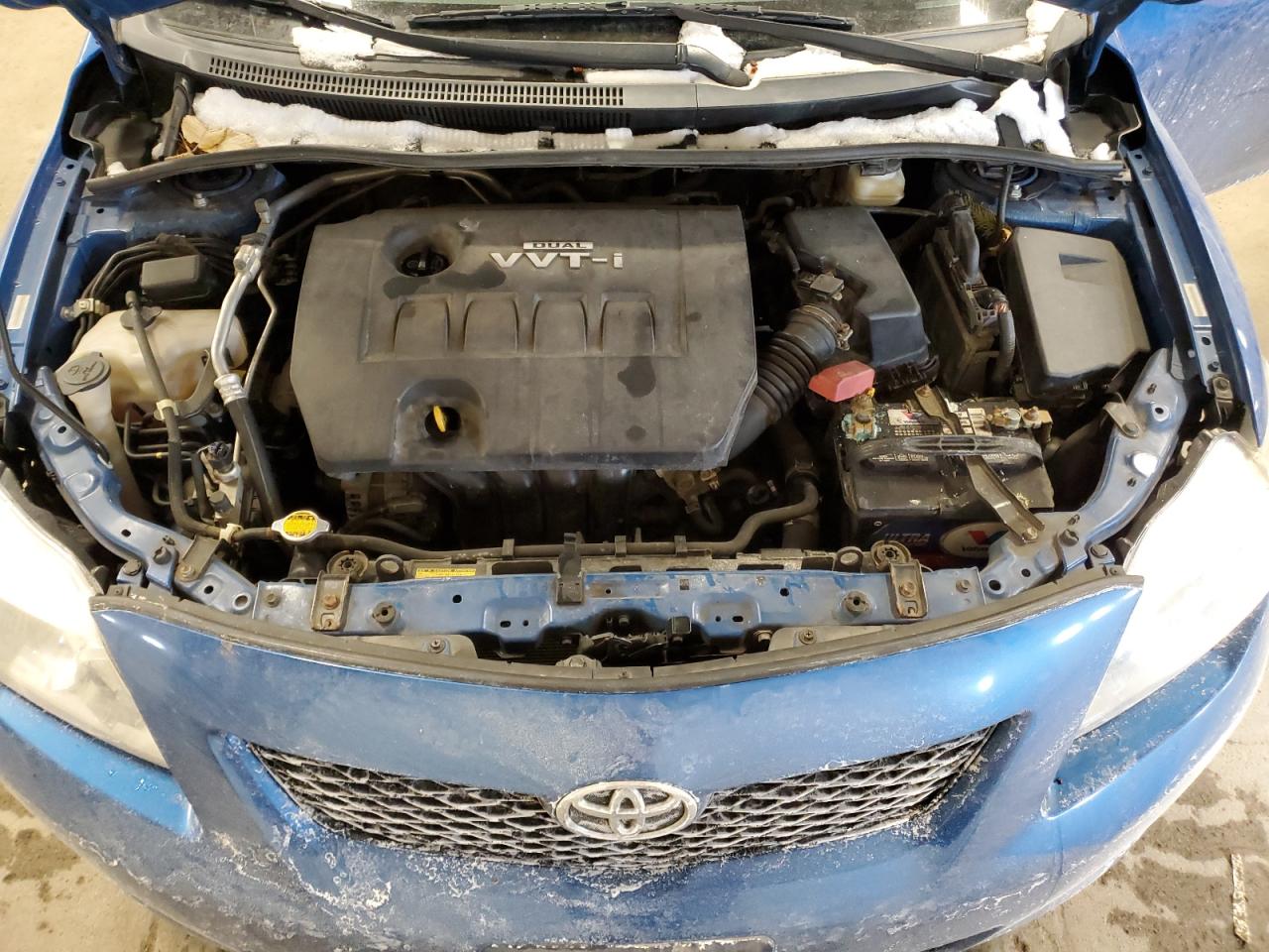 2010 Toyota Corolla VIN 1NXBU4EE1AZ217782 Copart auction photo, front end / side damage thumbnail 11