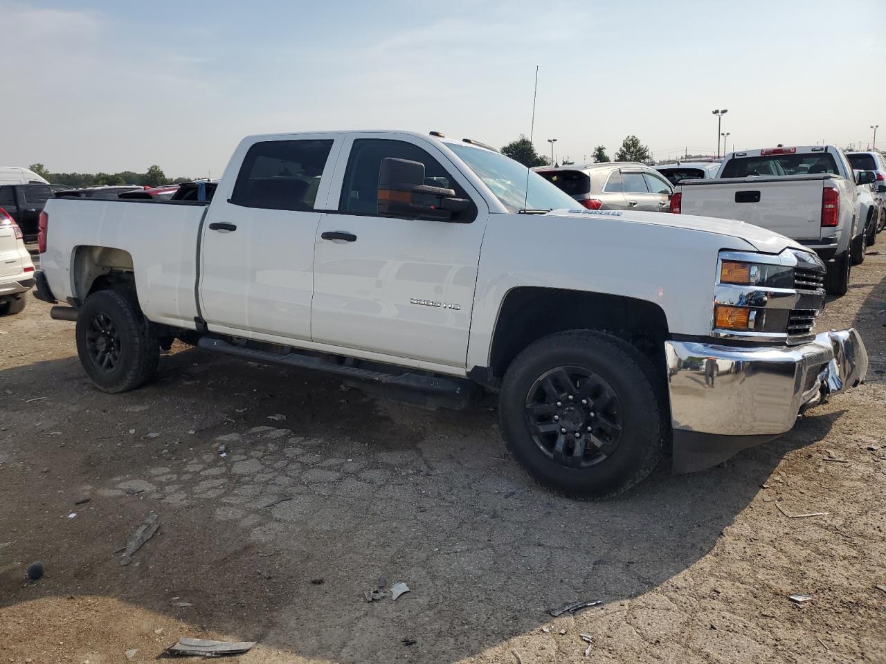 2018 Chevrolet Silverado VIN 1GC4KYCY6JF138846 Copart auction photo, side / undercarriage damage thumbnail 4