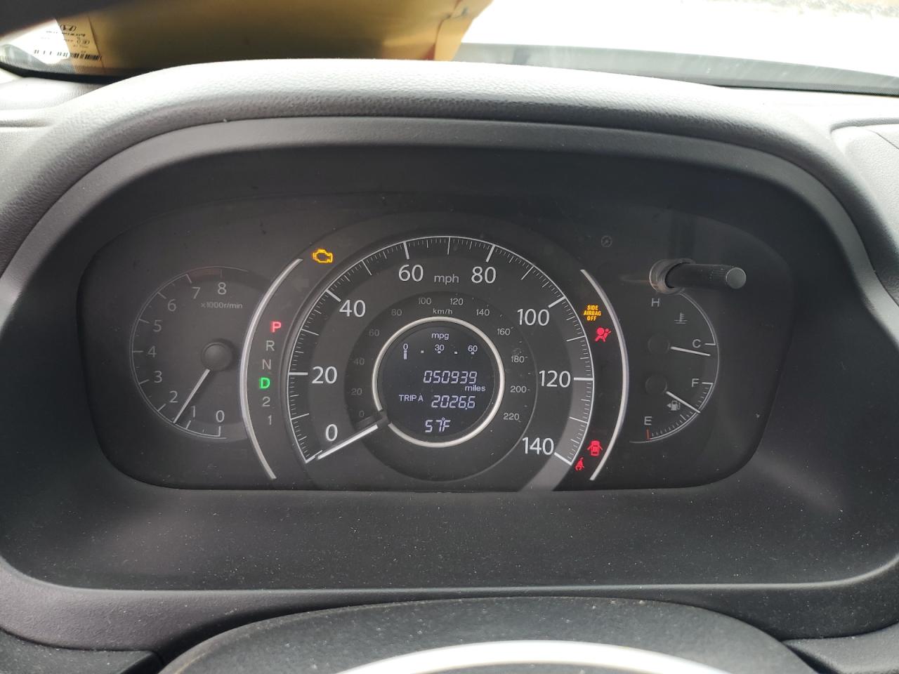 2014 Honda CR-V VIN 5J6RM3H32EL002084 Copart auction photo, front end damage thumbnail 9