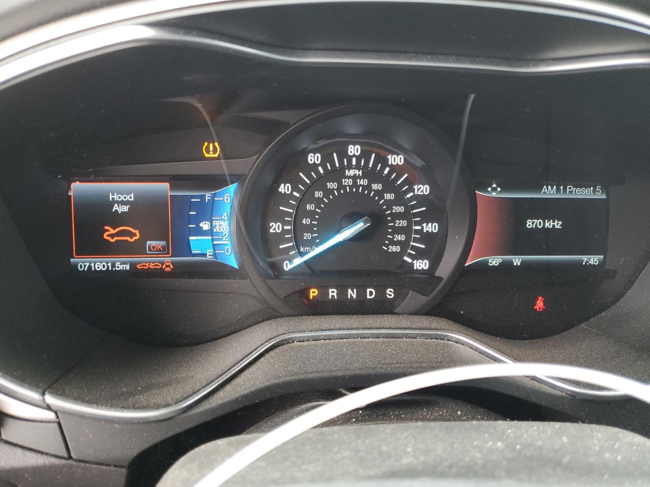 2016 Ford Fusion VIN 3FA6P0H78GR385783 Copart auction photo, rear end / front end damage thumbnail 9