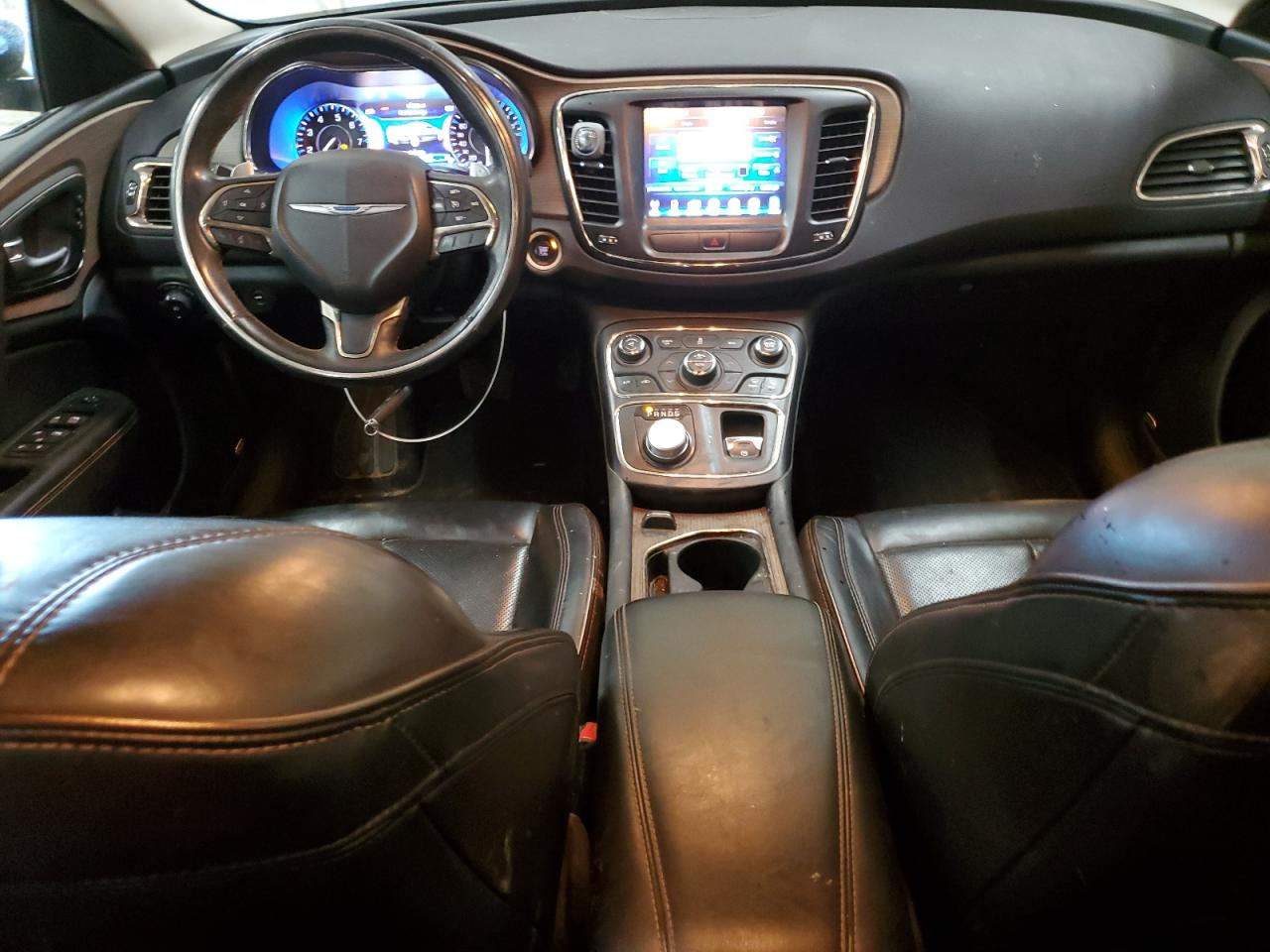 2015 Chrysler 200 VIN 1C3CCCCG7FN509873 Copart auction photo, rear end / hail damage thumbnail 8
